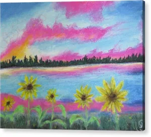 A Flower Fantasy - Acrylic Print