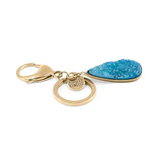 Accessory Collection - Azure Quartz Drop Keychain