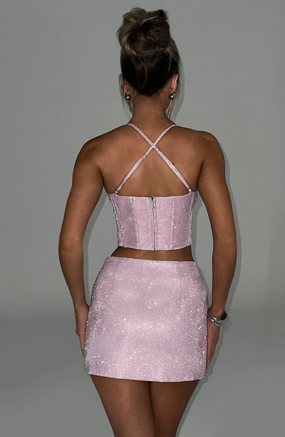 Amadae Corset Graceful - Pink Sparkle