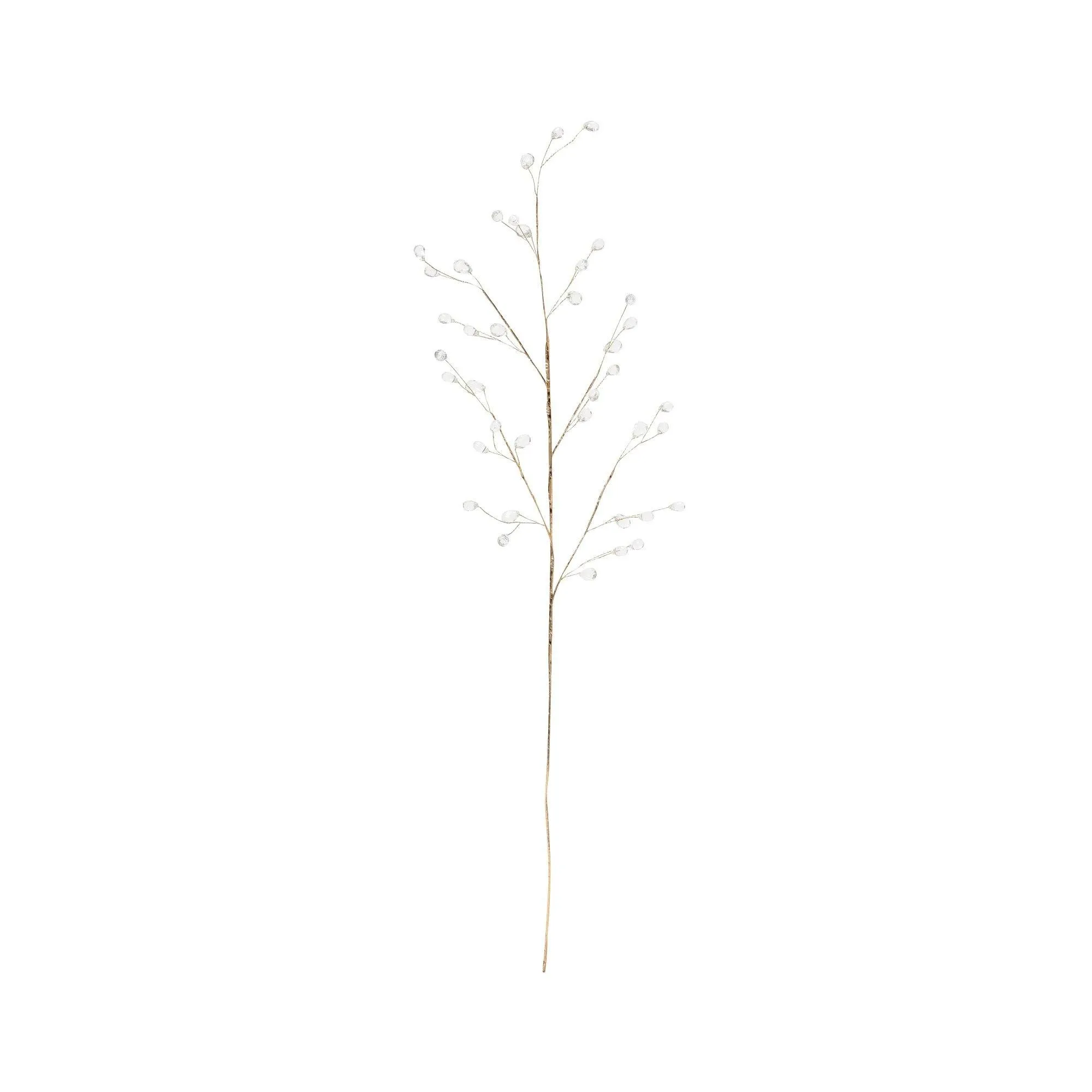Art Plant Crystal Leaf Gold