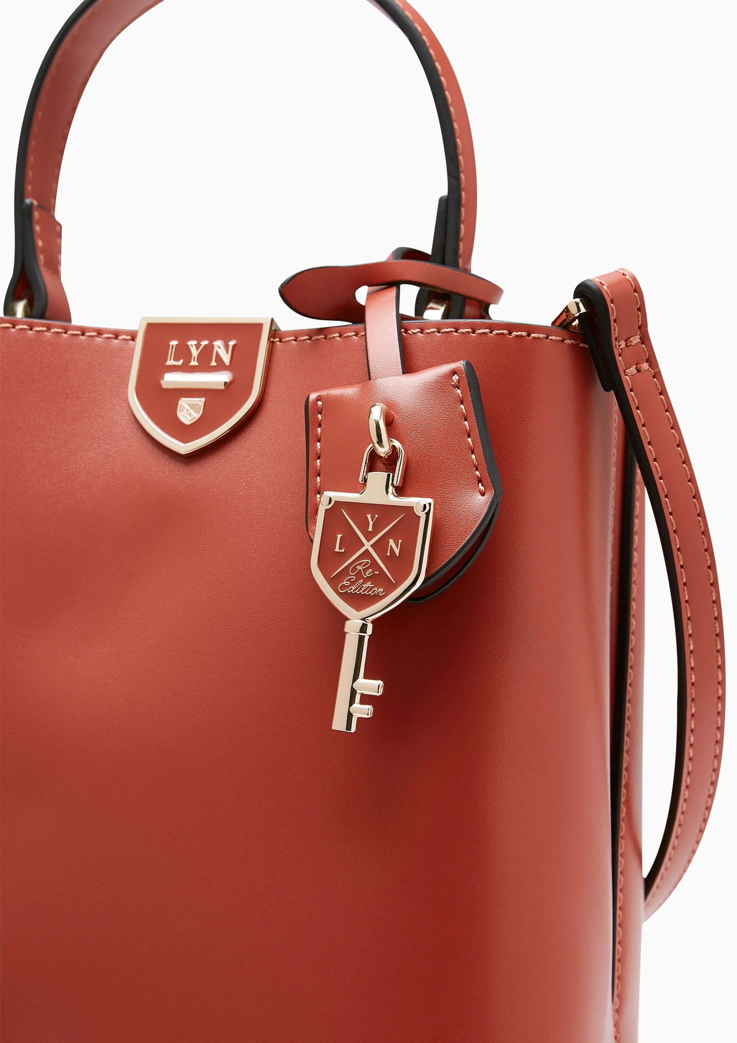 Astraea Bucket Bag S Dark Orange