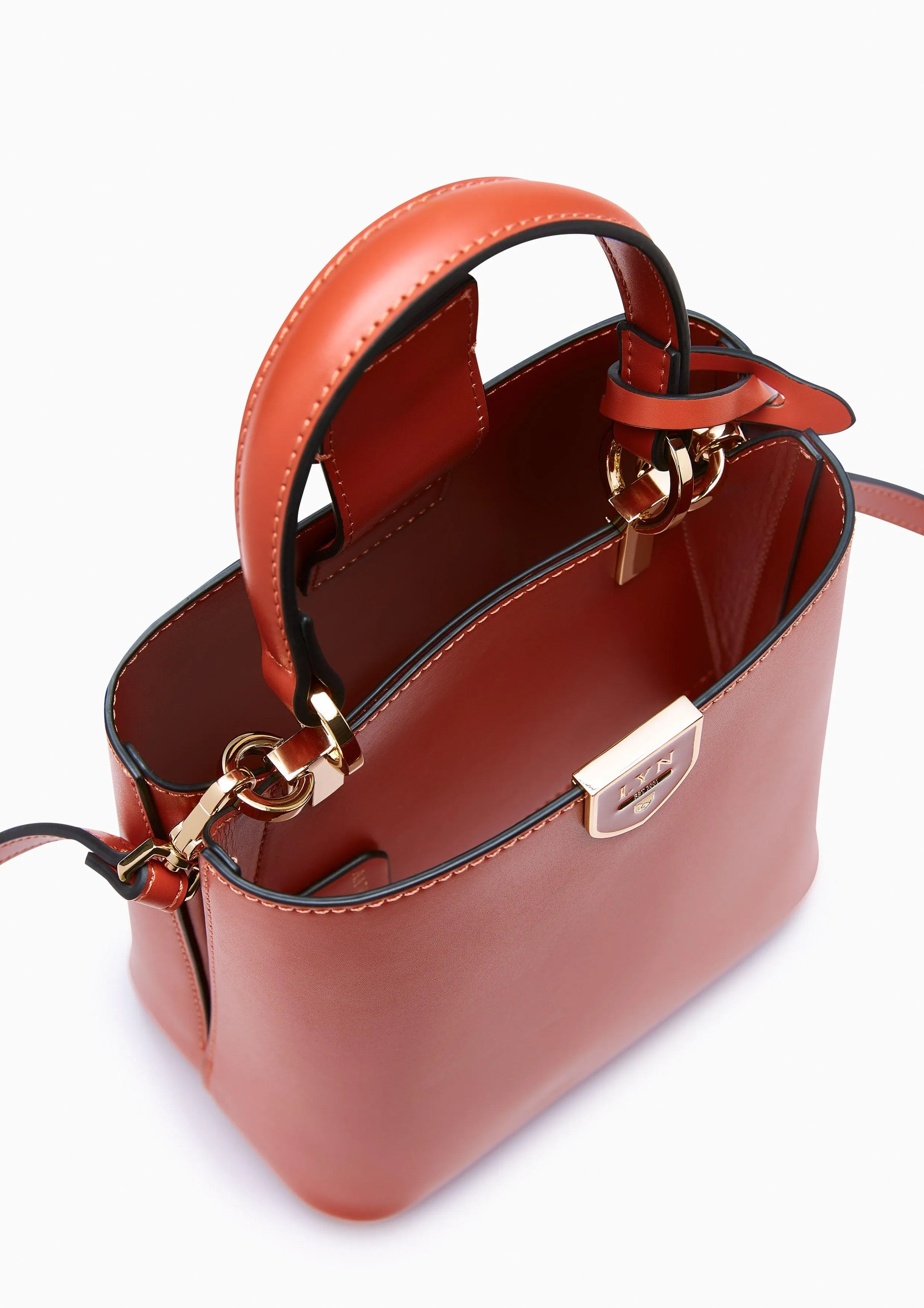 Astraea Bucket Bag S Dark Orange