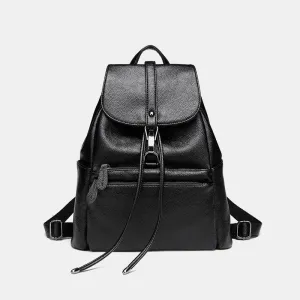 Backpack For Women Lychee Pattern Large Capacity Leisure Travel Day pack