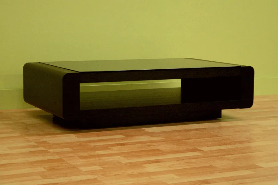 Baxton Studio Wenge Color Oak Veneer Coffee Table