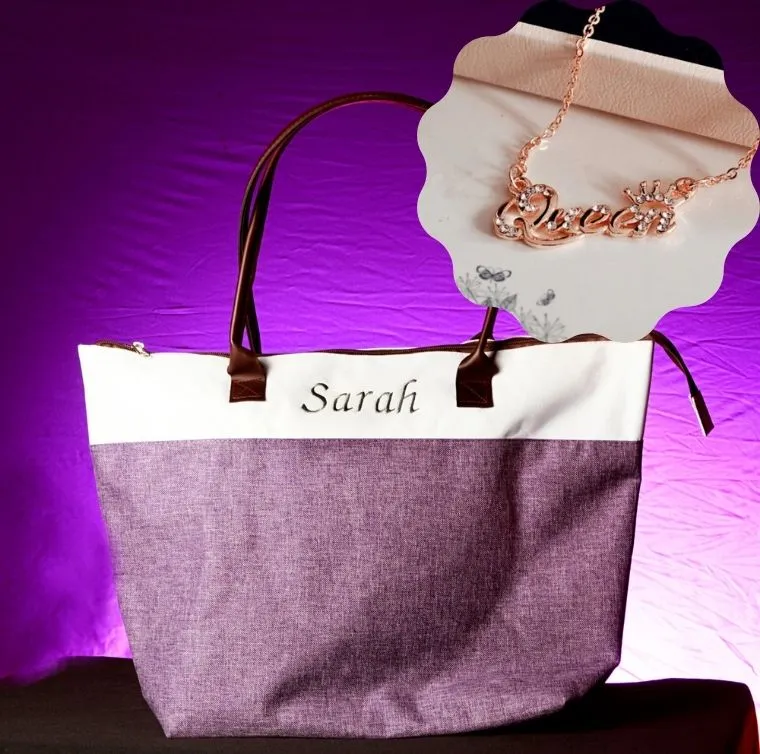 Beach Bag - Personalized Large  Beach Tote Bags