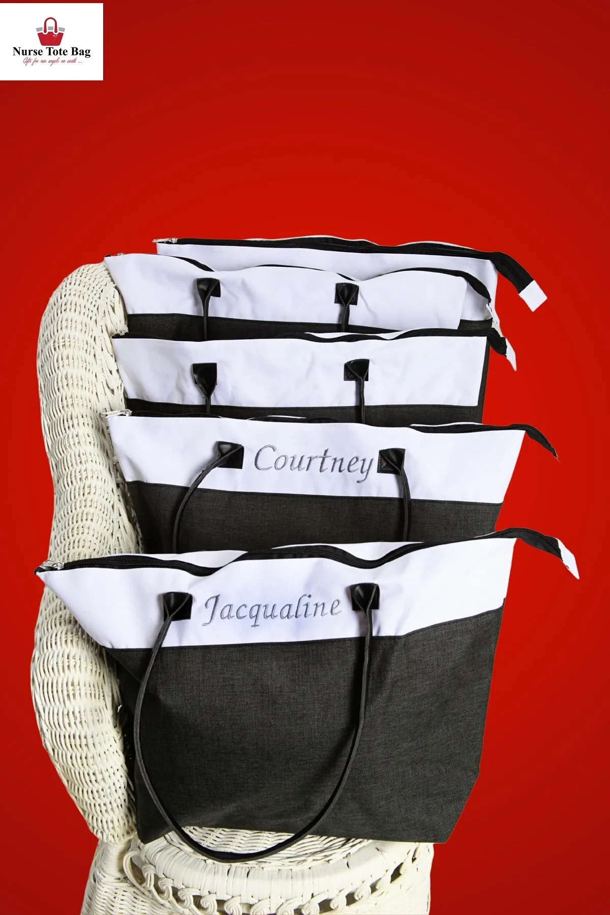 Beach Bag - Personalized Large  Beach Tote Bags