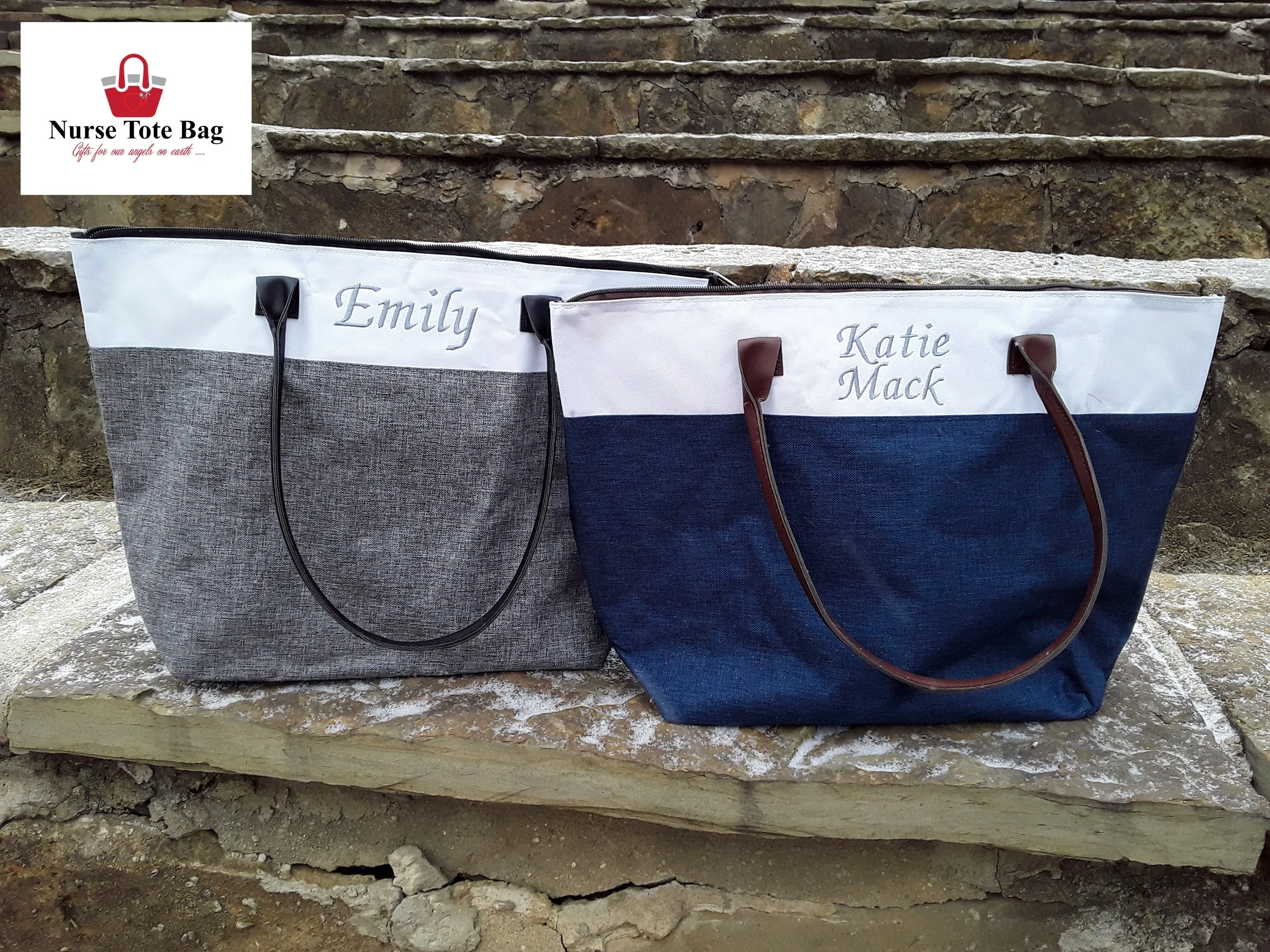 Beach Bag - Personalized Large  Beach Tote Bags