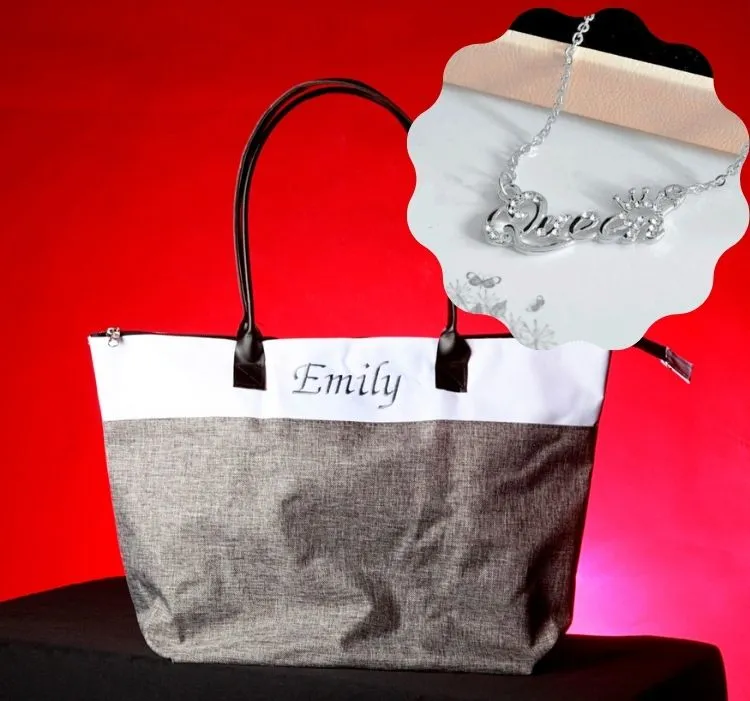 Beach Bag - Personalized Large  Beach Tote Bags