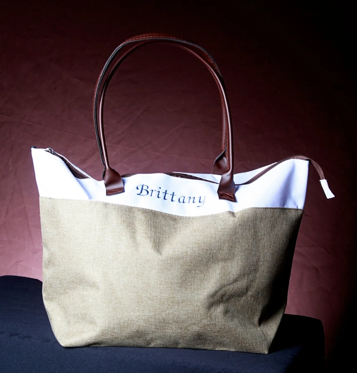 Beach Bag - Personalized Large  Beach Tote Bags