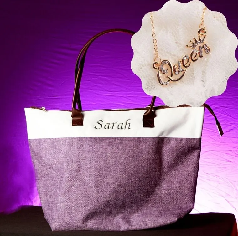 Beach Bag - Personalized Large  Beach Tote Bags