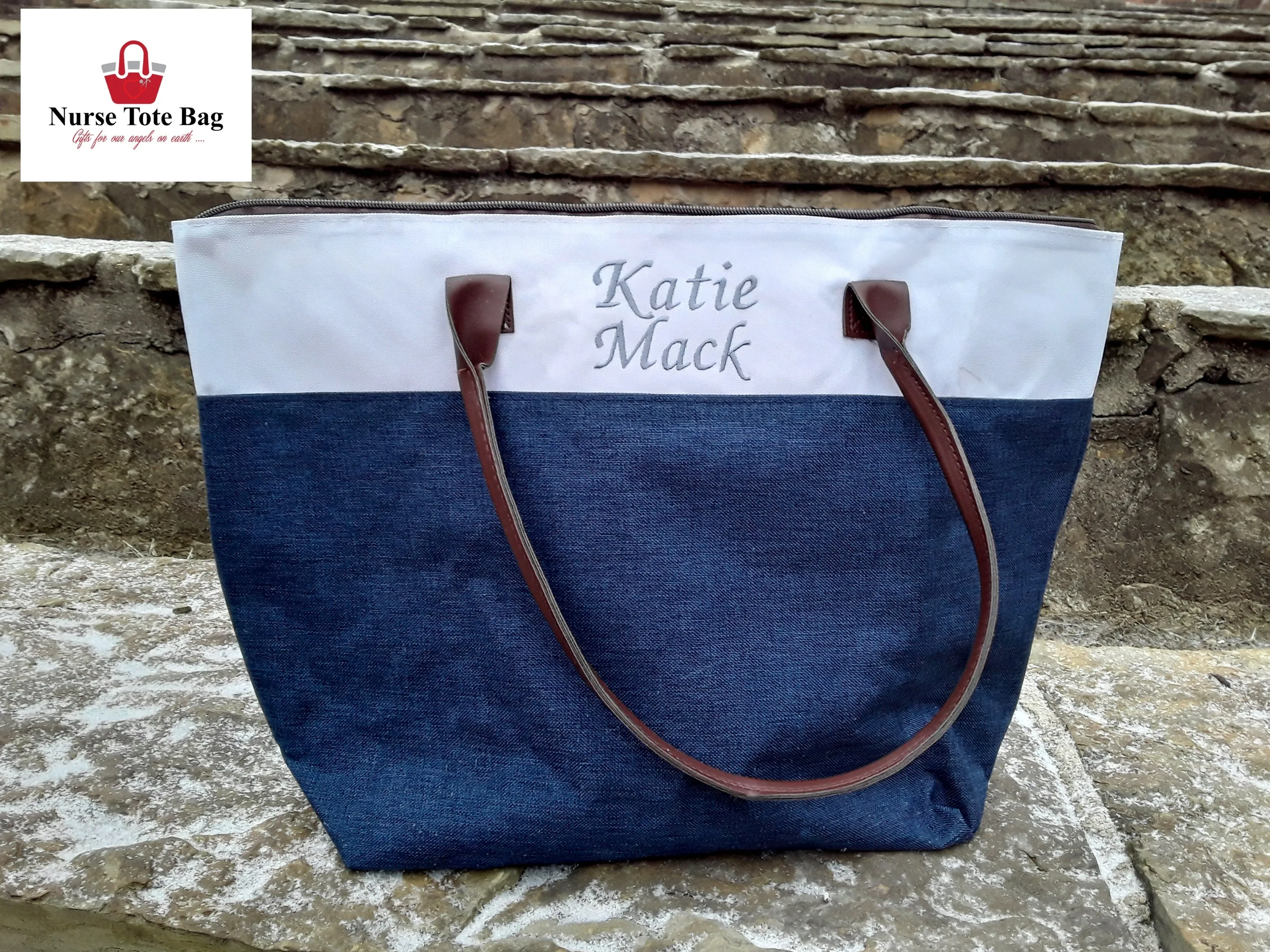 Beach Bag - Personalized Large  Beach Tote Bags