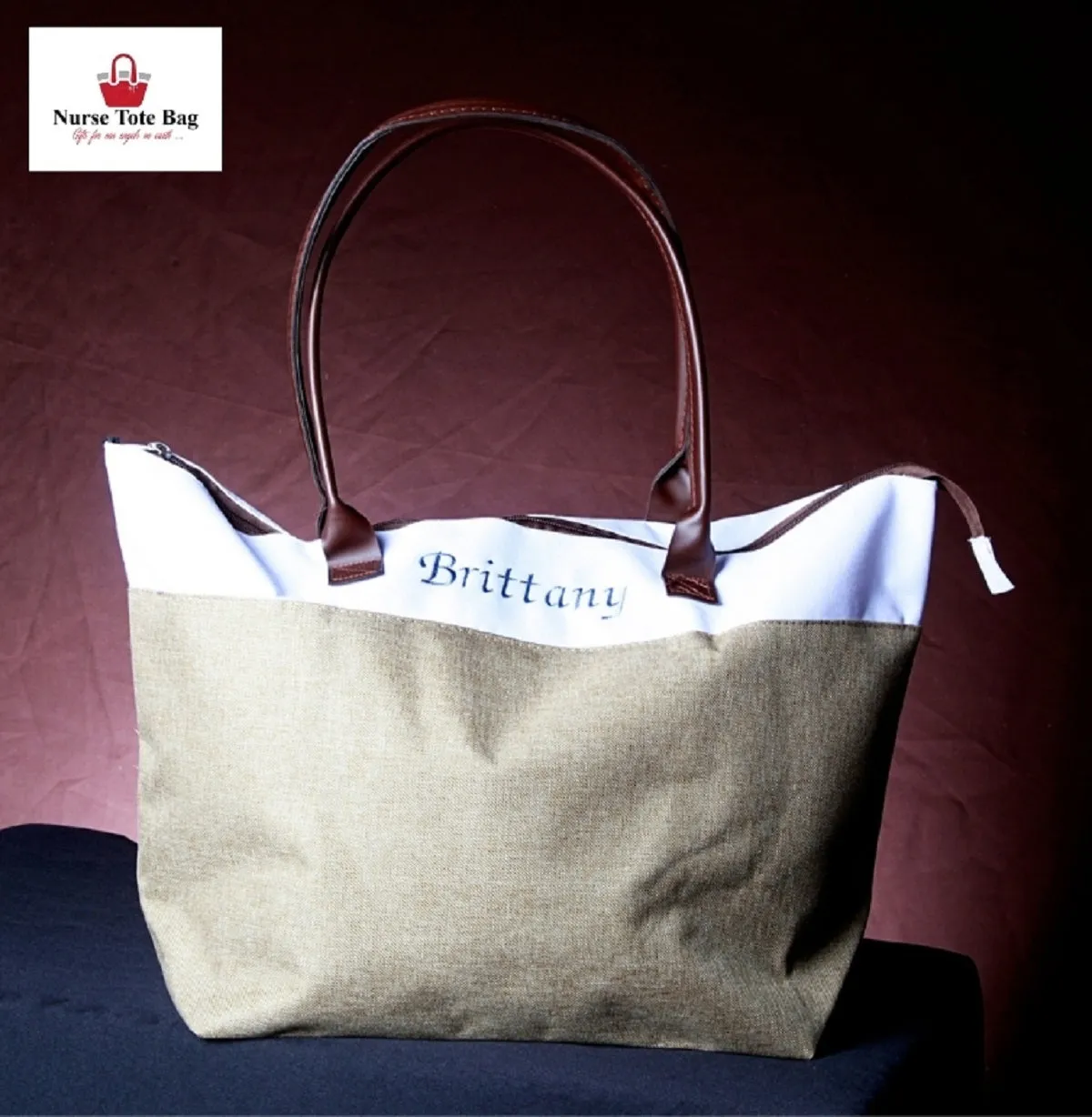 Beach Bag - Personalized Large  Beach Tote Bags