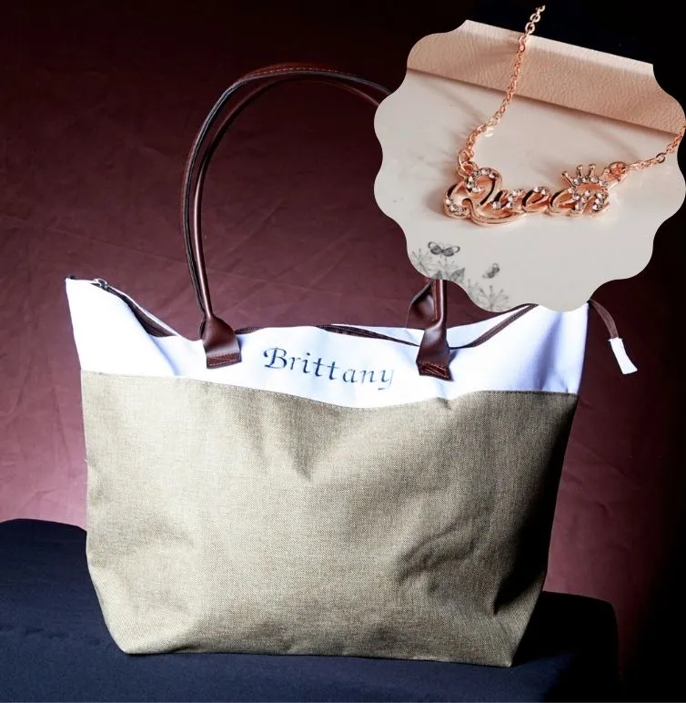 Beach Bag - Personalized Large  Beach Tote Bags