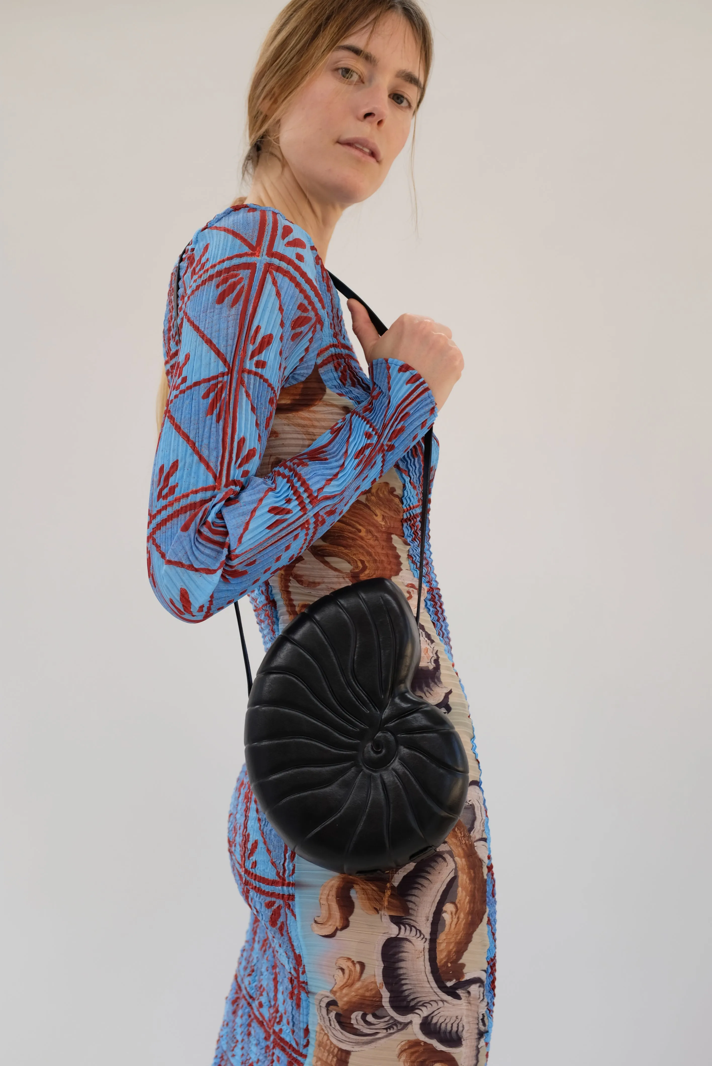 Beklina Leather Nautilus Bag