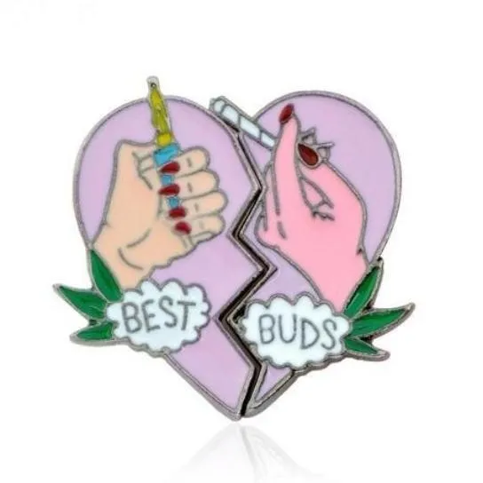 Best Buds Enamel Pin