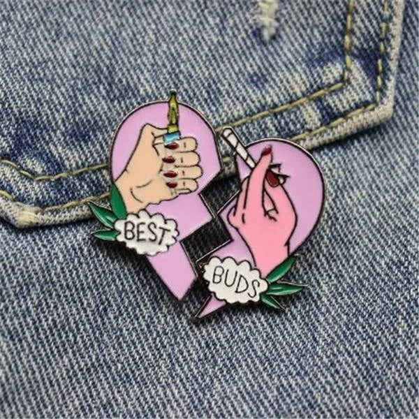 Best Buds Enamel Pin