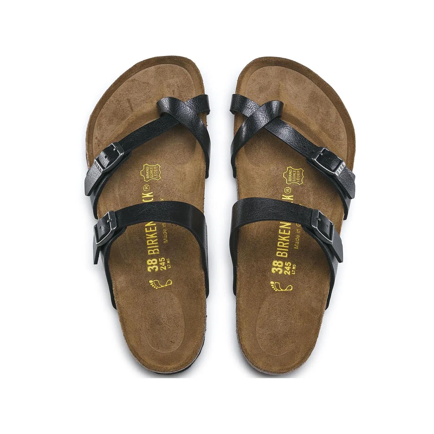 Birkenstock Mayari graceful licorice Birko-Flor