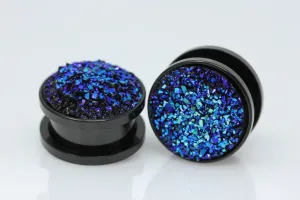 Blue Twilight Tide Plugs - Screw on (Pair) - PSS211
