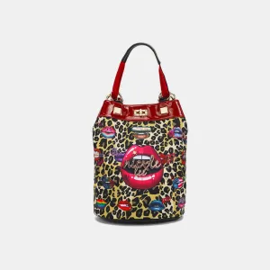 Blue Zone Planet |  Nicole Lee USA Nylon Multifunctional Bucket Backpack