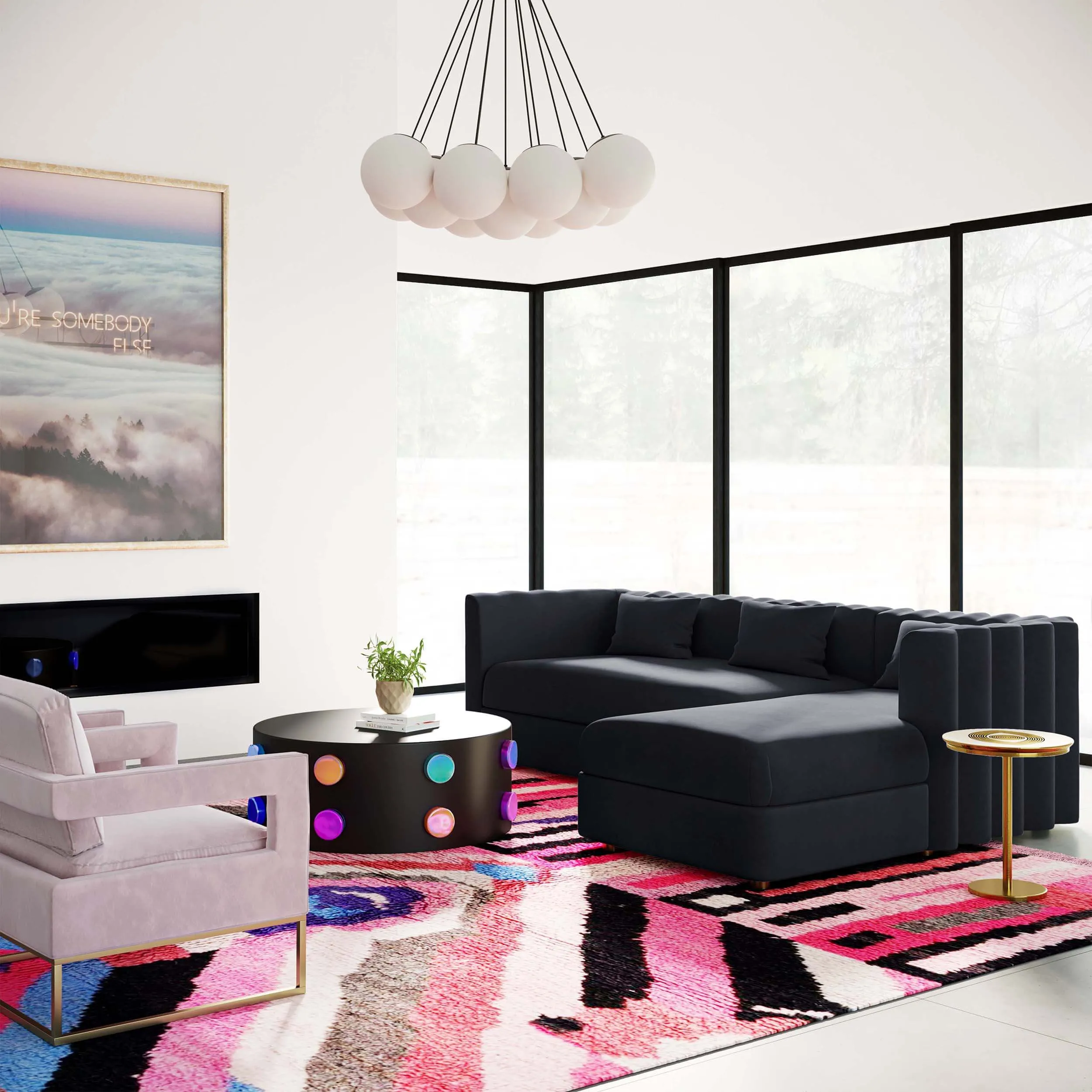 Callie Sectional RAF, Black