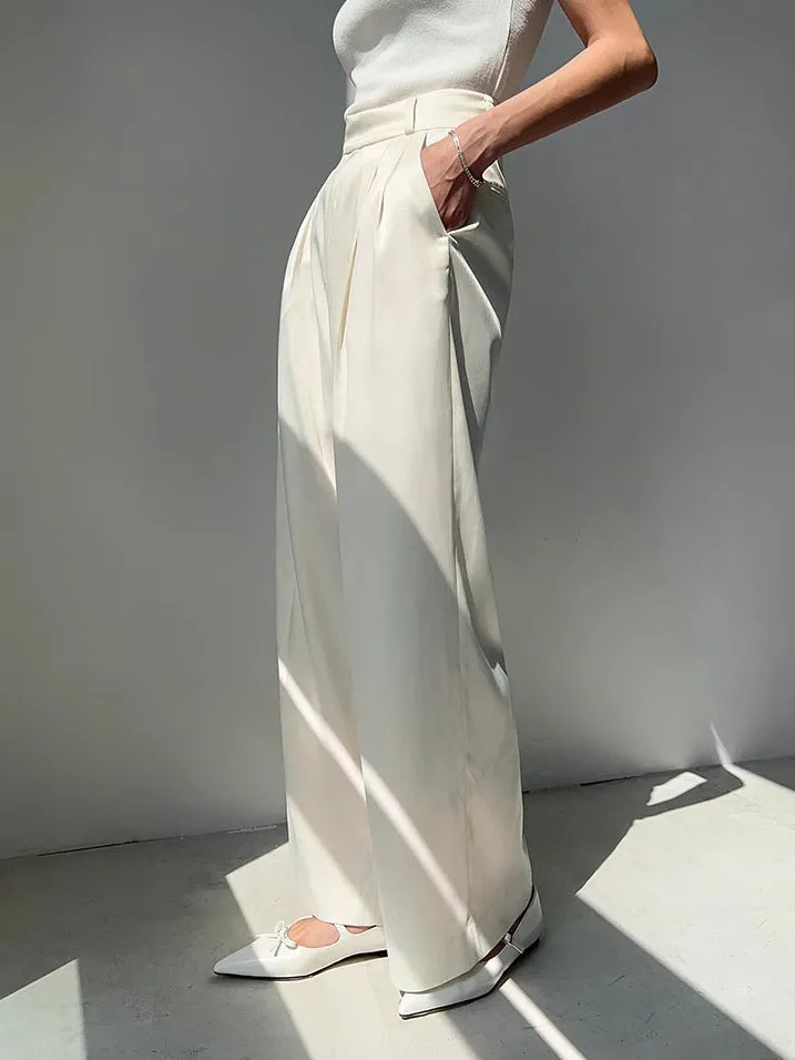 Casual Wide Graceful Leg Pants