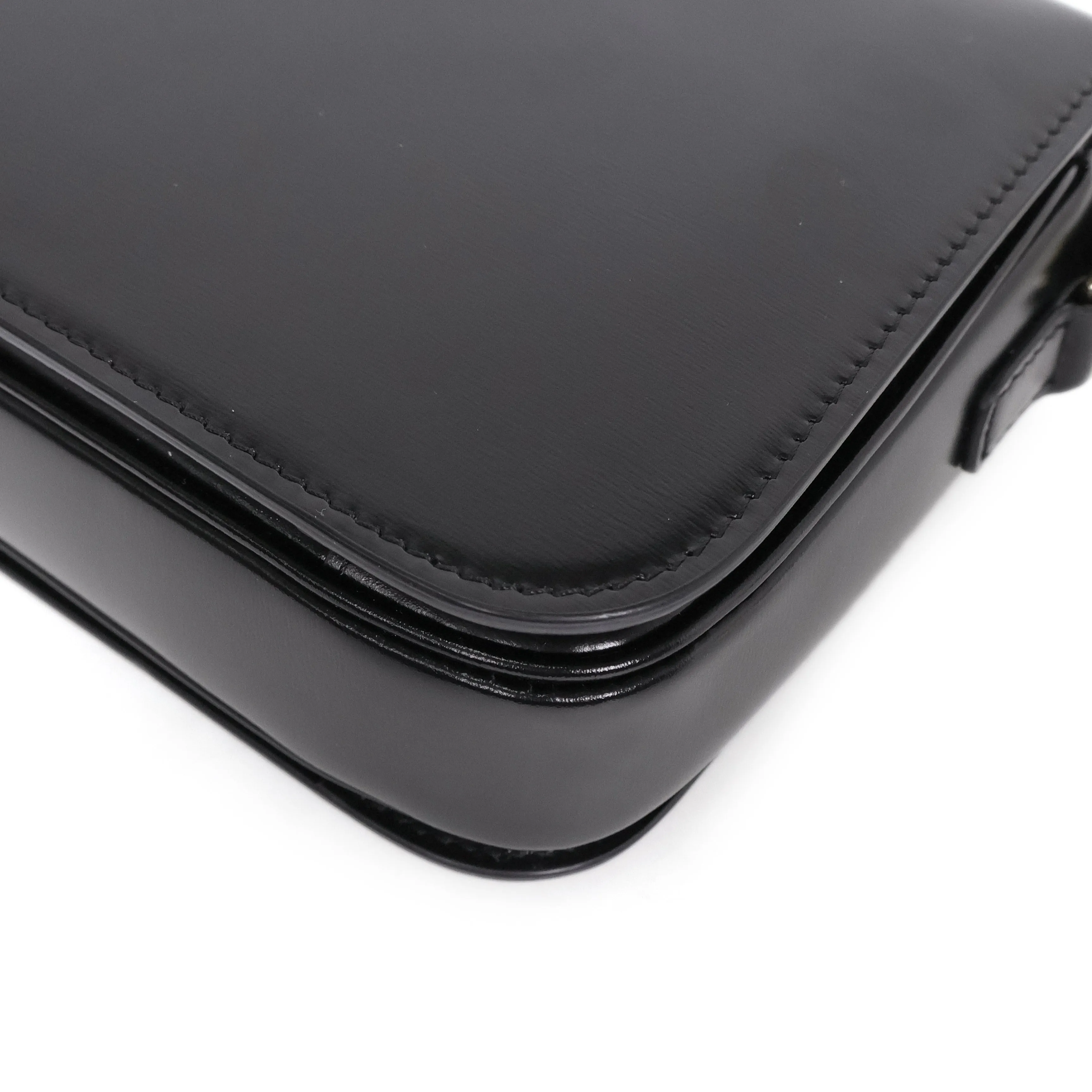 Celine Flap Classique Black Triomphe