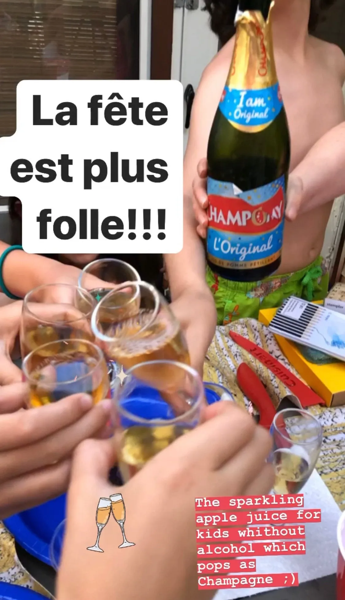 Champomy - Sparkling Apple Juice