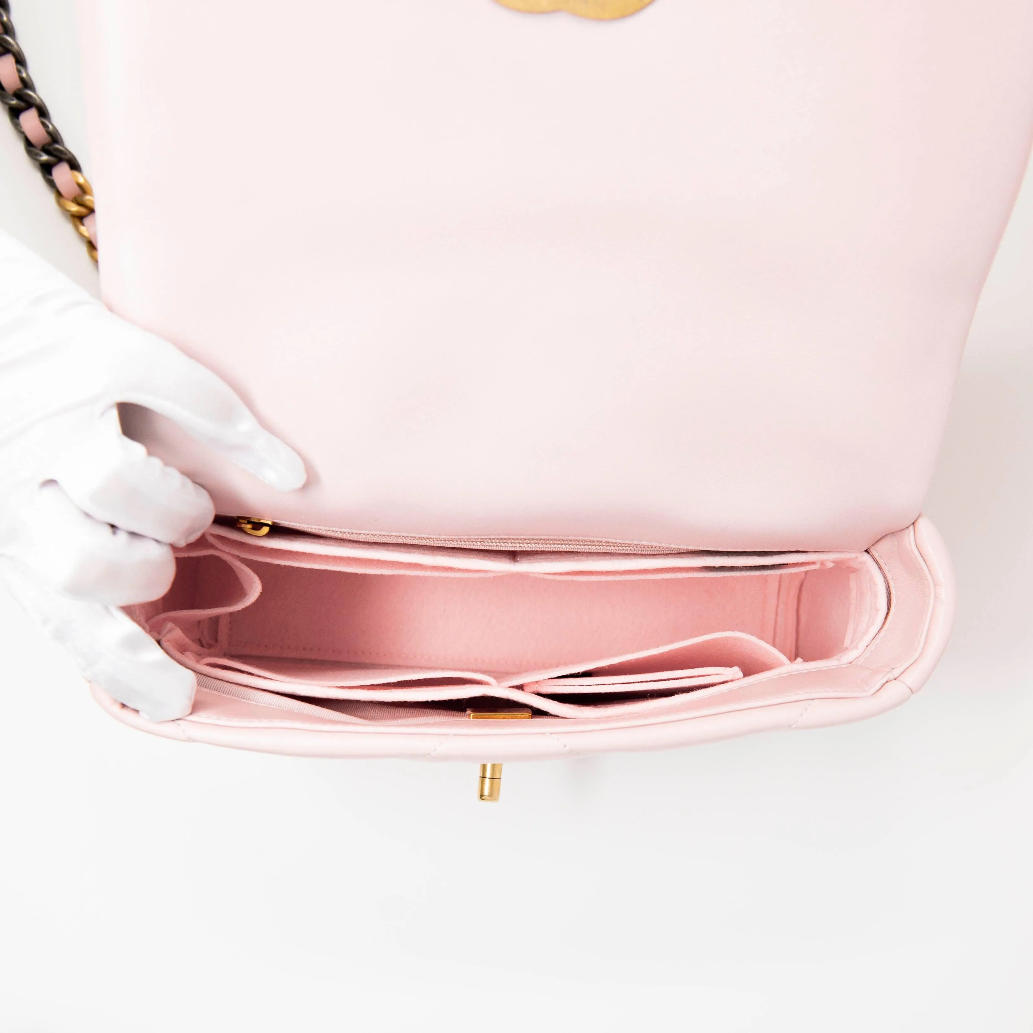 Chanel Pink Small 19 Flap