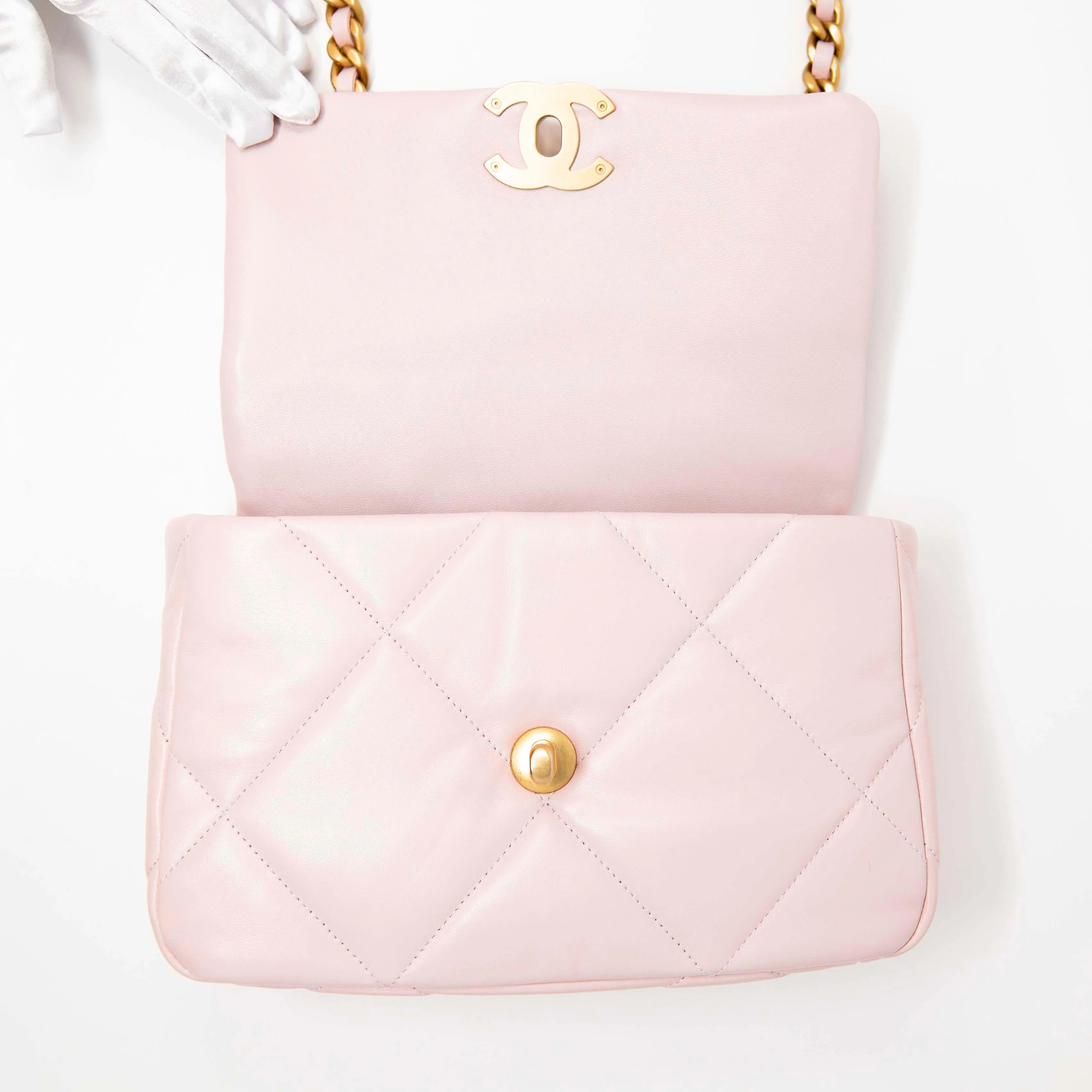 Chanel Pink Small 19 Flap