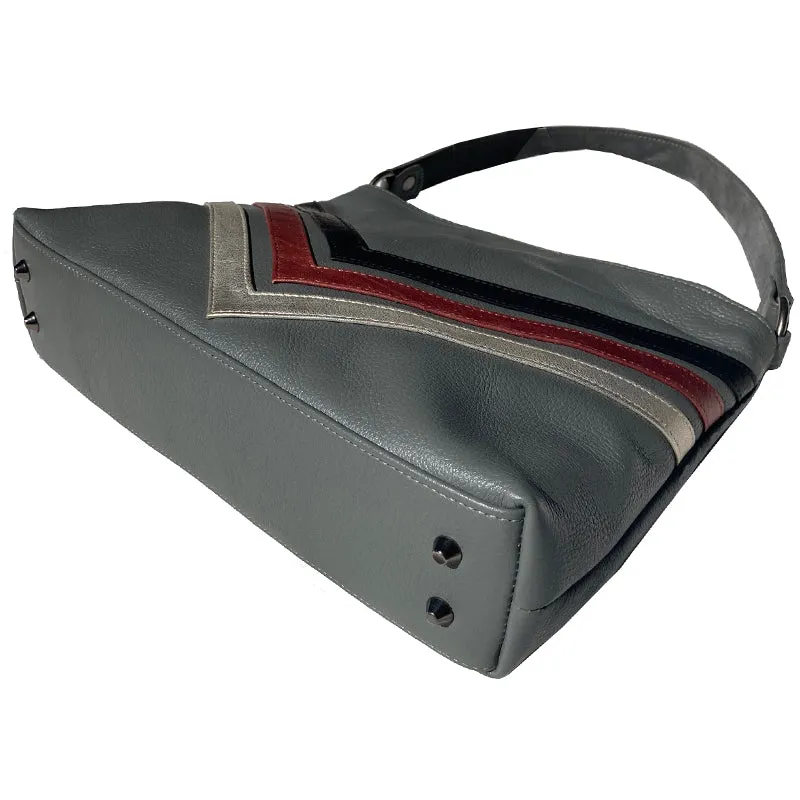 Chevron Bag - Grey