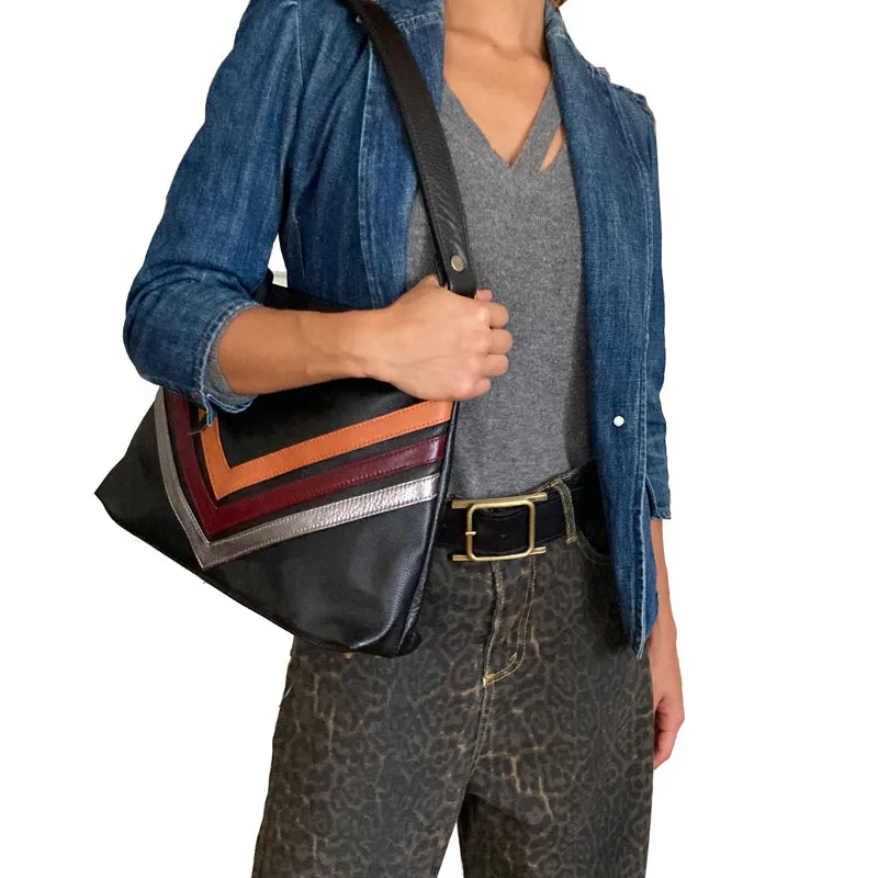 Chevron Bag - Grey