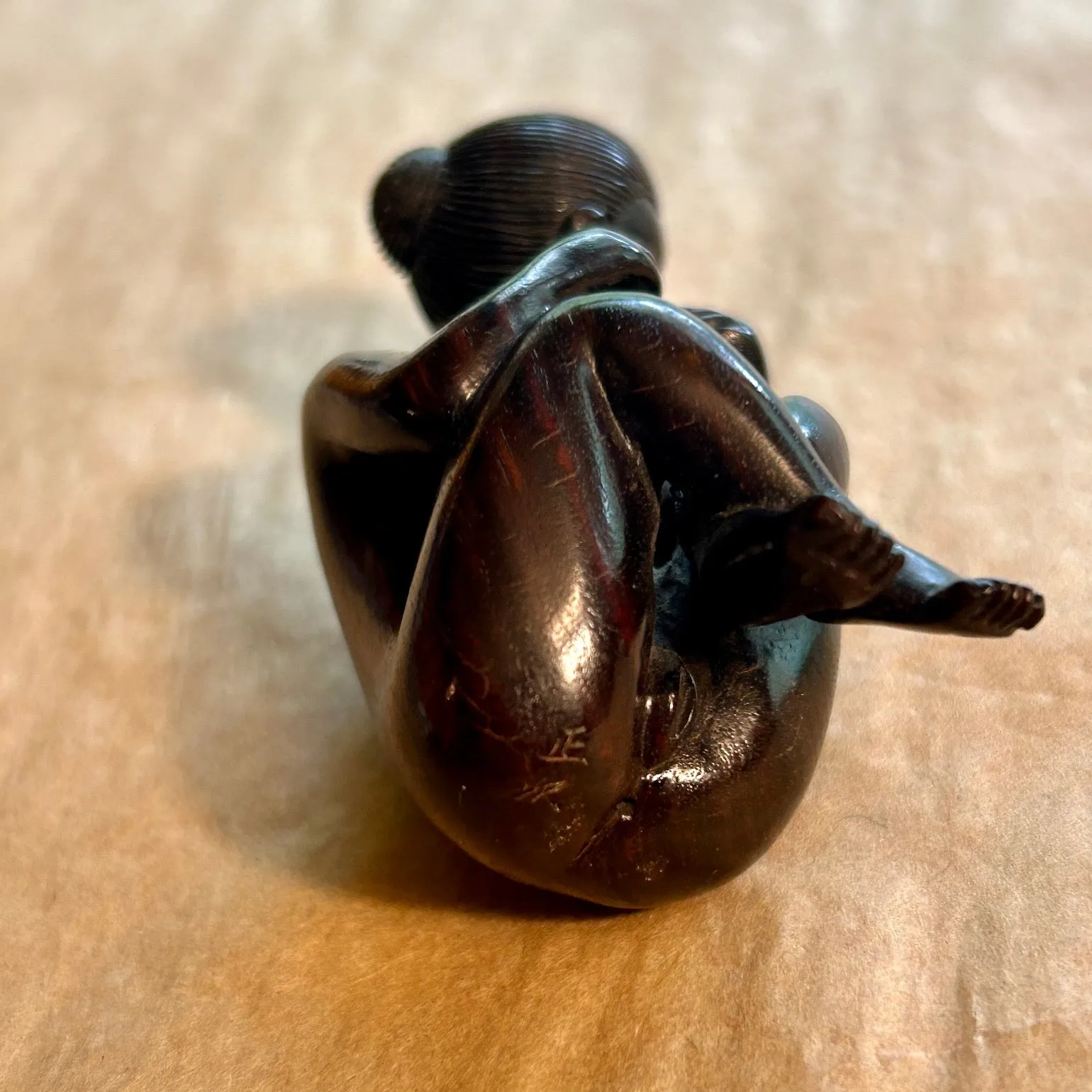 Chinese Carved Nude Woman