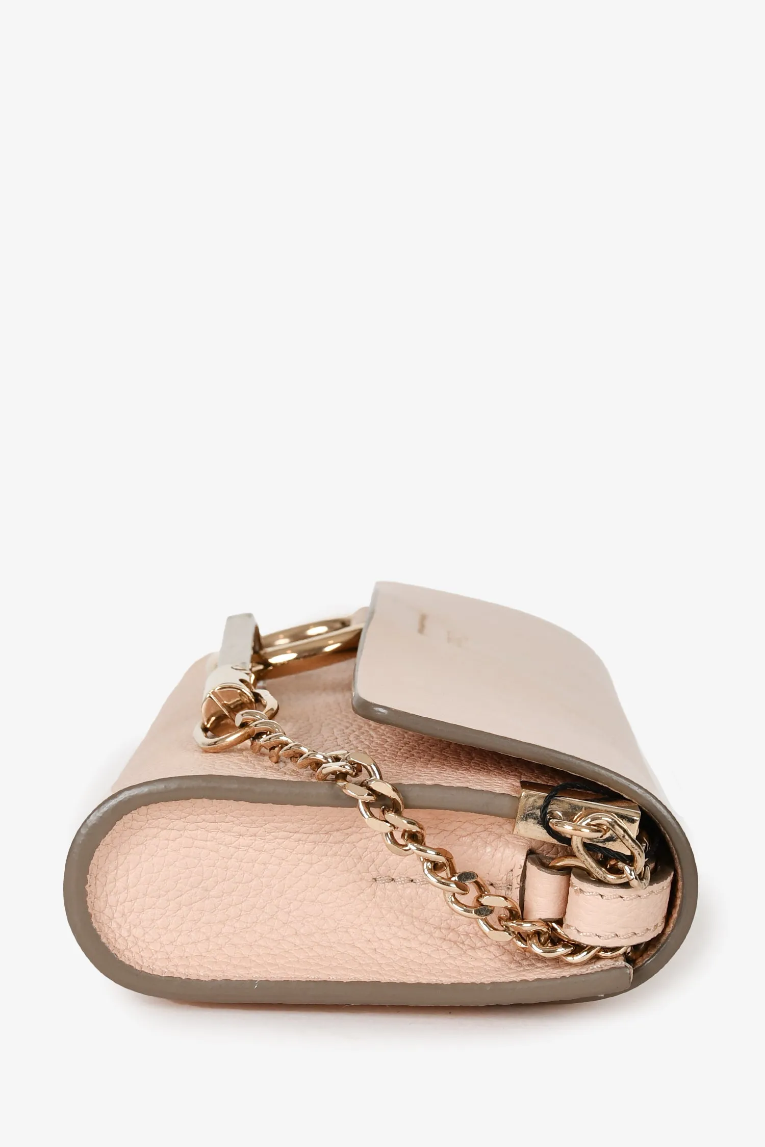 Chloe 2017 Pink Leather Faye Mini Crossbody Bag