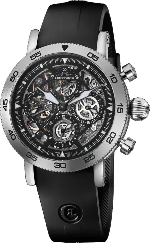 CHRN Watch Timemaster Chronograph Skeleton