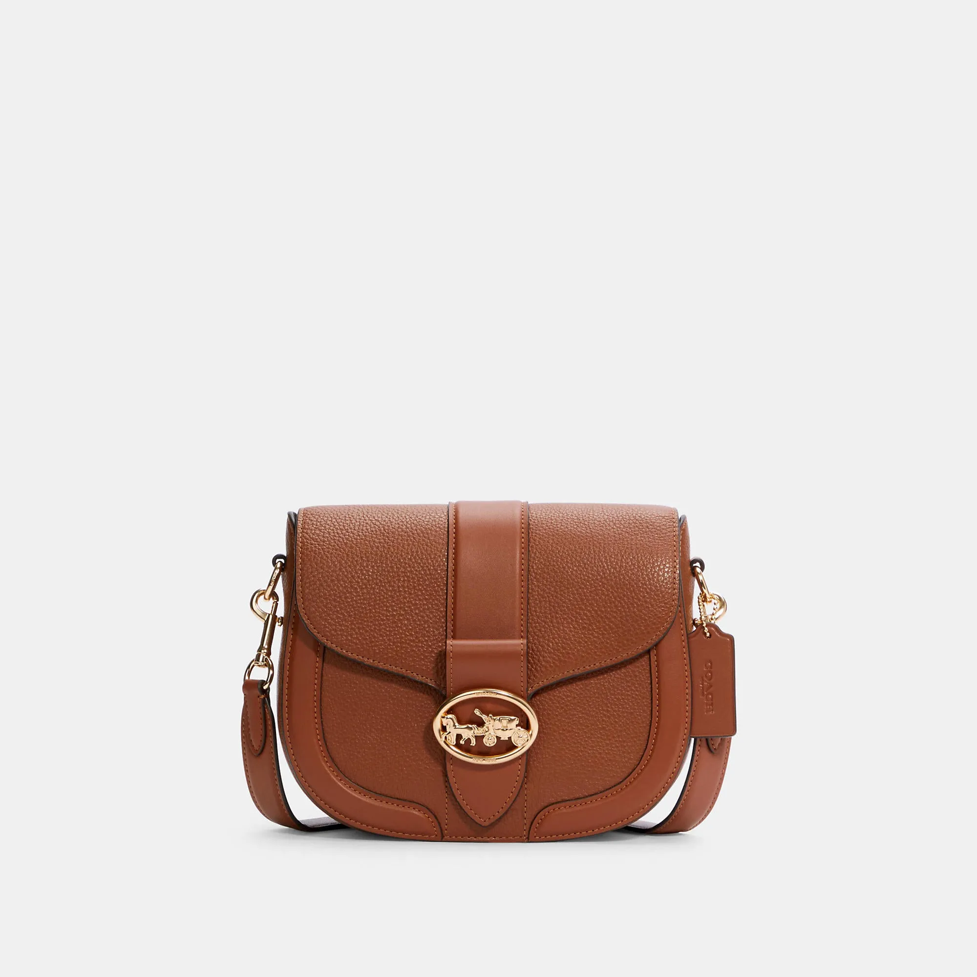 COACH Georgie Saddle Bag