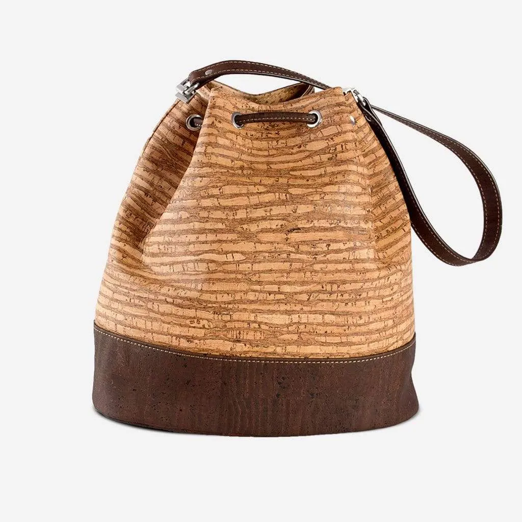 Cork Bucket Bag