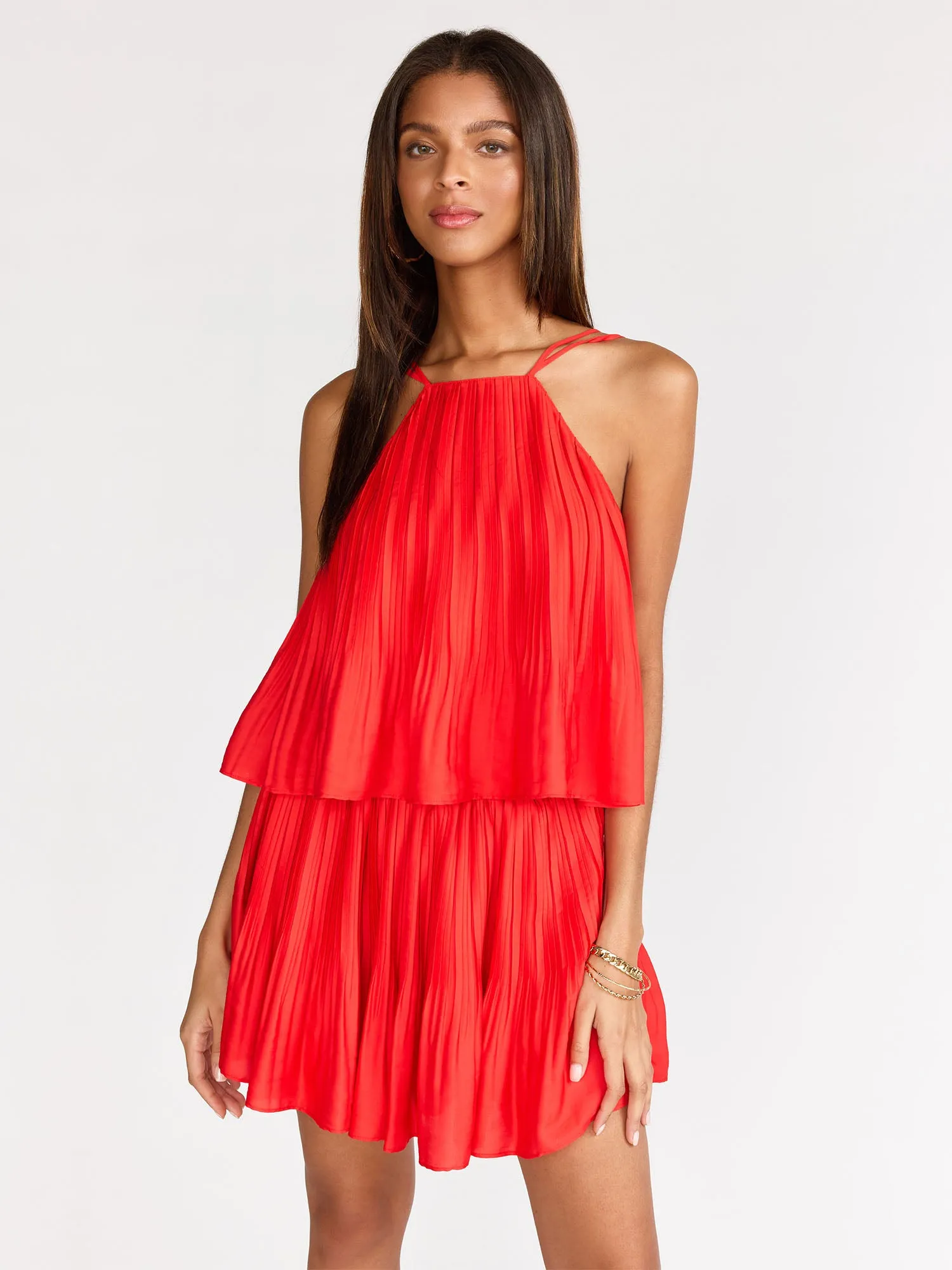 Crushed Pleat Skort - Do Be