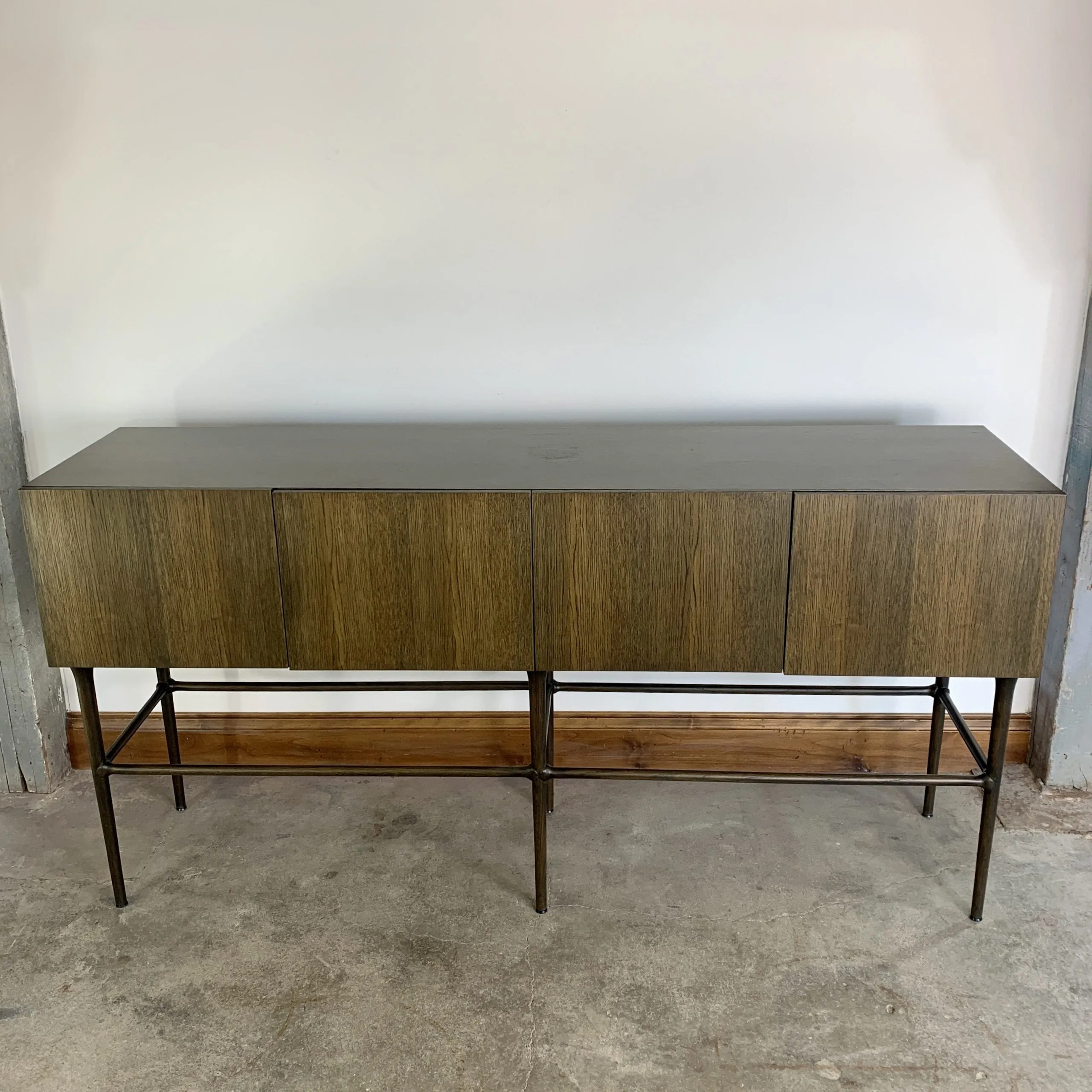 Custom Console, Wood, Contemporary Design, Large