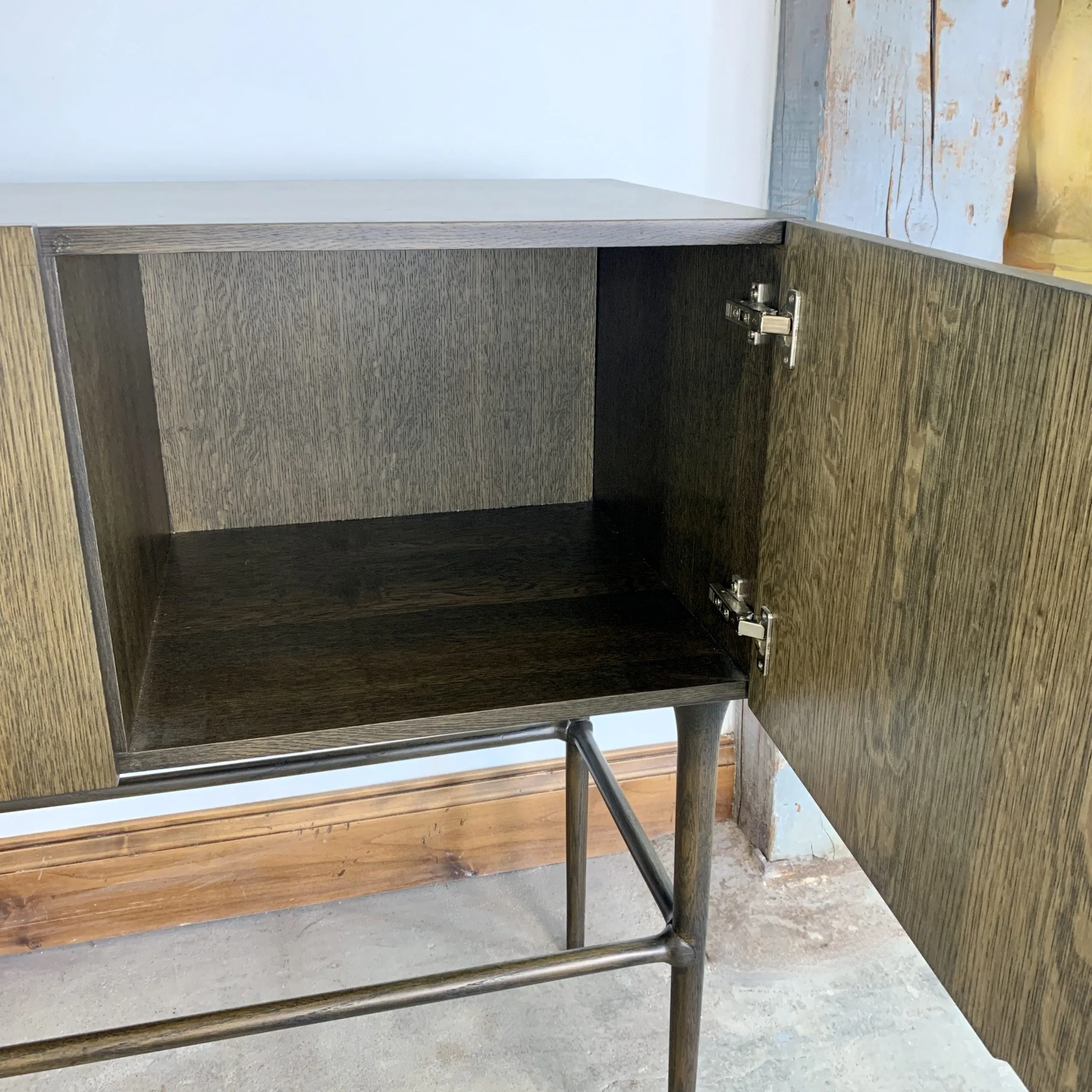 Custom Console, Wood, Contemporary Design, Large