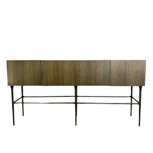 Custom Console, Wood, Contemporary Design, Large