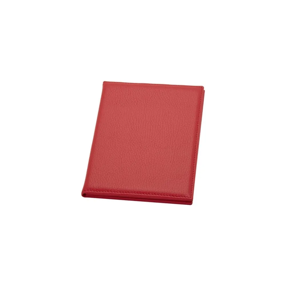 Double Leather Photo Frame 6x4 Inch - Red