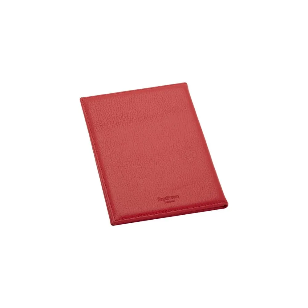 Double Leather Photo Frame 6x4 Inch - Red