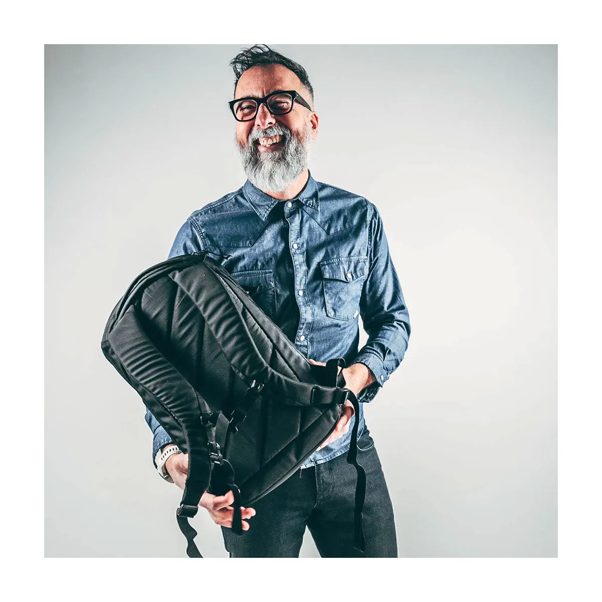 EVERGOODS : Panel Loader Classic 20L : Solution Dyed Black