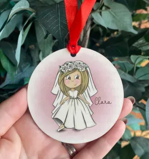First Communion Cute Cartoon girl Hanging decoration