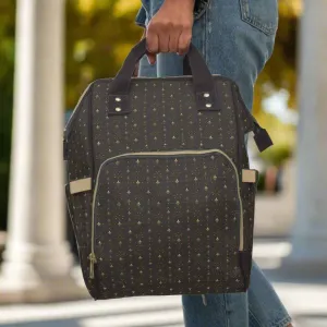 Fleur-de-Lis Multifunctional Backpack