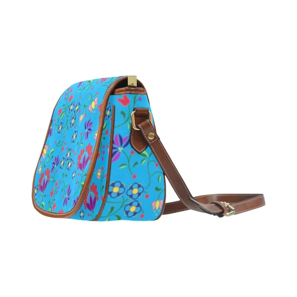 Fleur Indigine Ciel Saddle Bag/Large