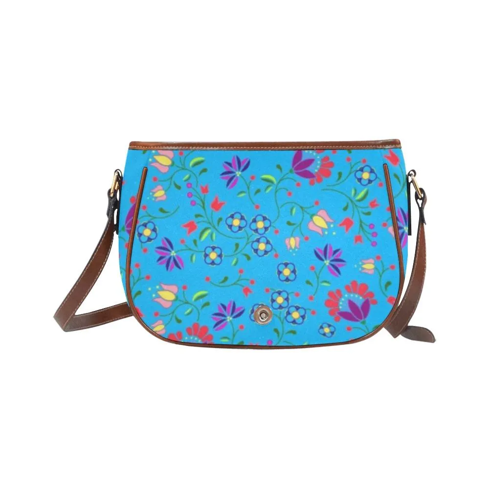 Fleur Indigine Ciel Saddle Bag/Large