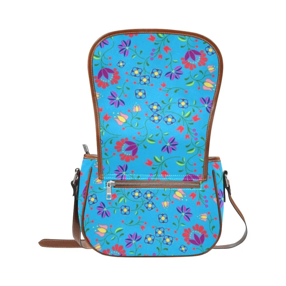 Fleur Indigine Ciel Saddle Bag/Large