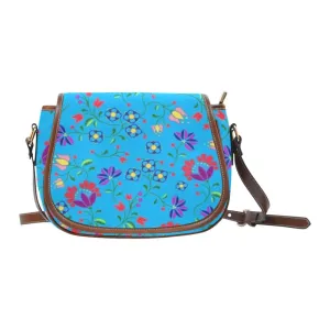 Fleur Indigine Ciel Saddle Bag/Large