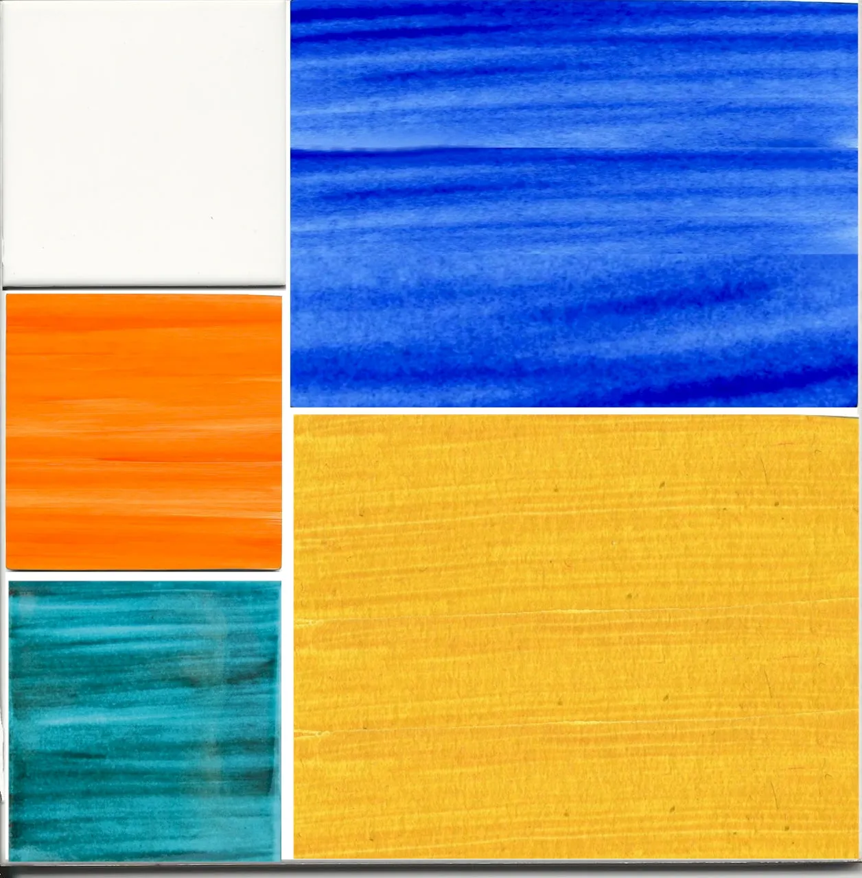 FRANCESCA NICCACCI: Deruta Hand Painted Wall Tiles Assorted Colors